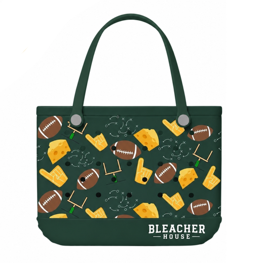 Green + Gold Bleacher Bag