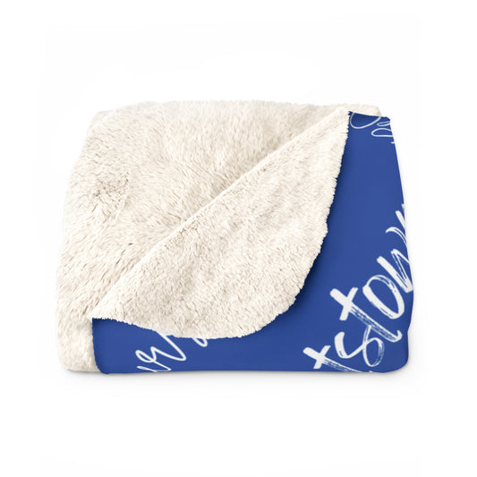 Wrightstown Tigers Signature Sherpa Blanket