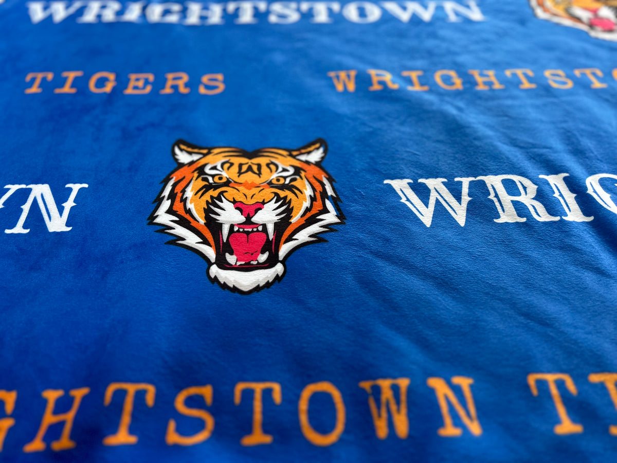Wrightstown Tigers Original Sherpa Blanket