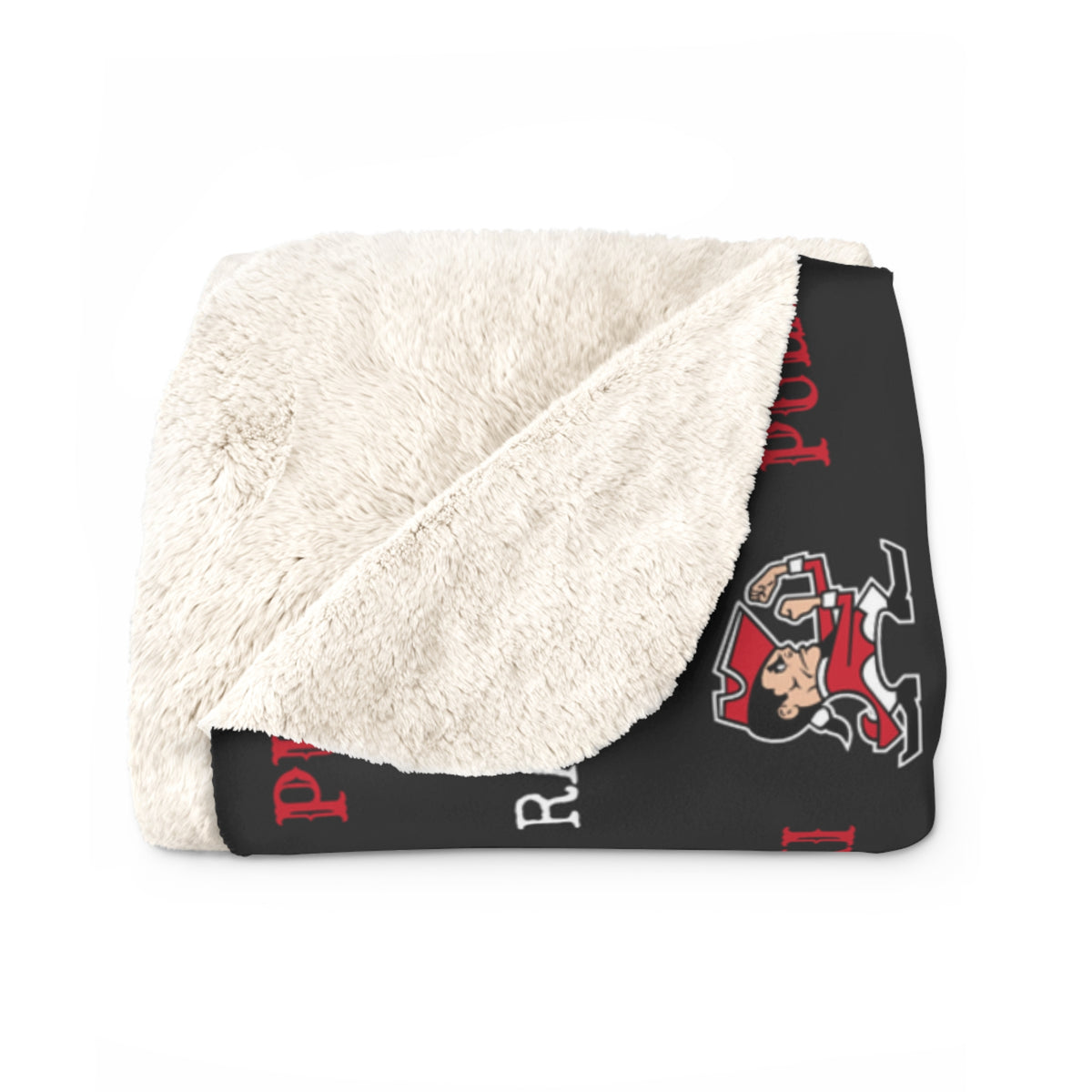 Pulaski Raiders Sherpa Blanket
