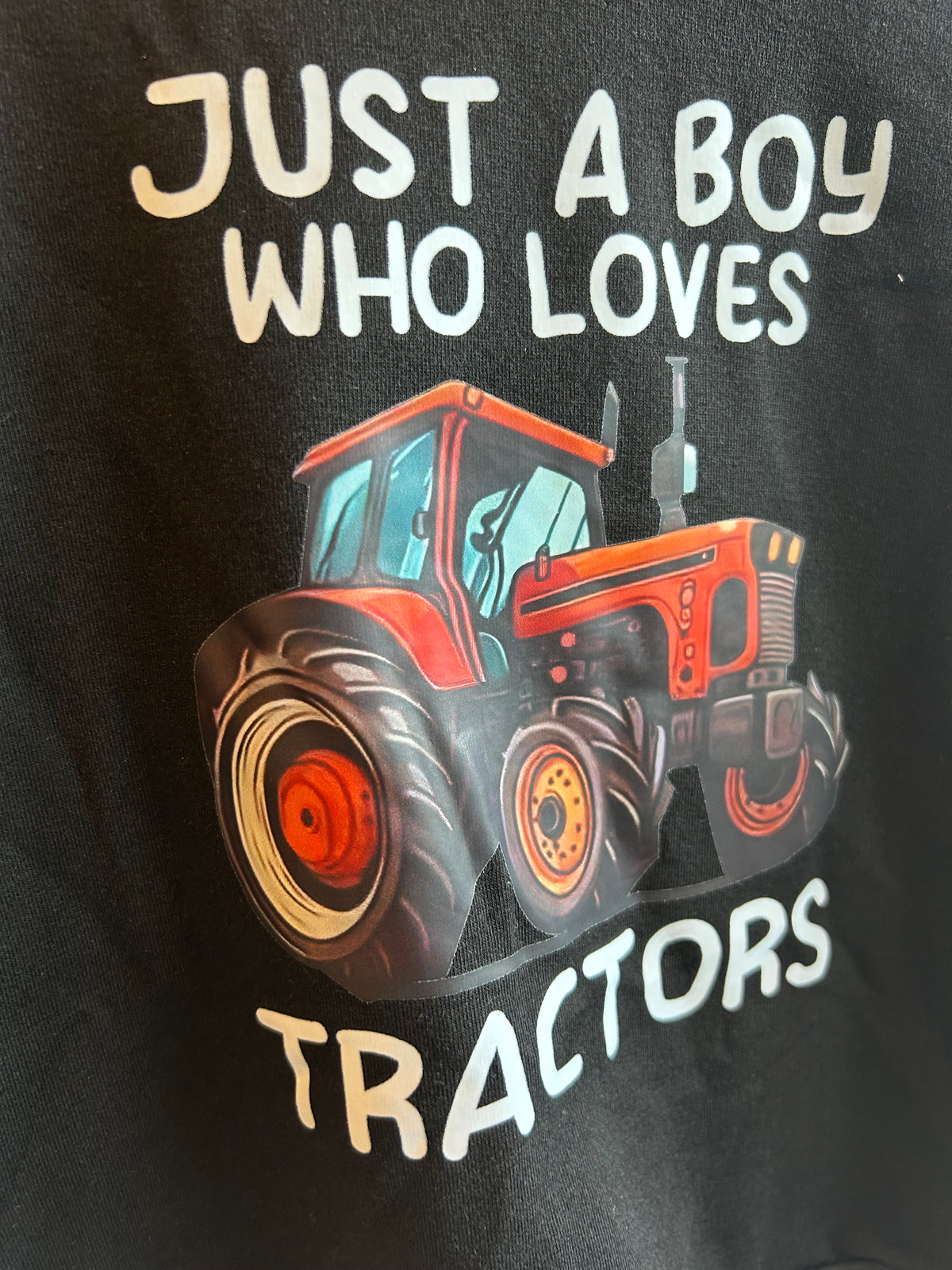 Just A Boy Who Loves Tractors