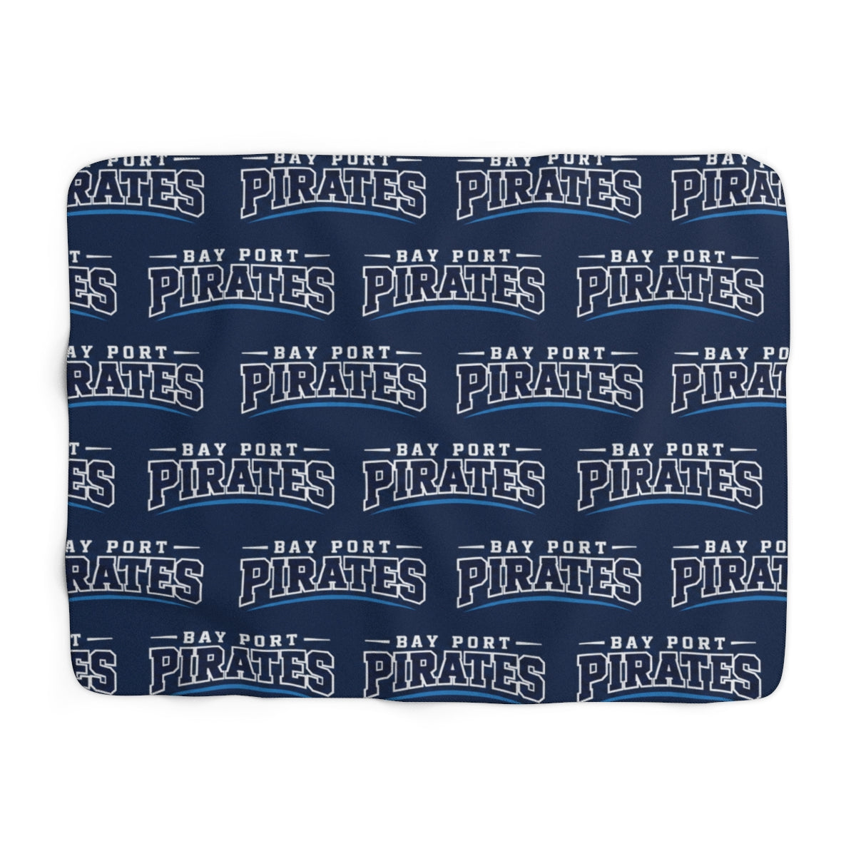 Bay Port Pirates Sherpa Blanket