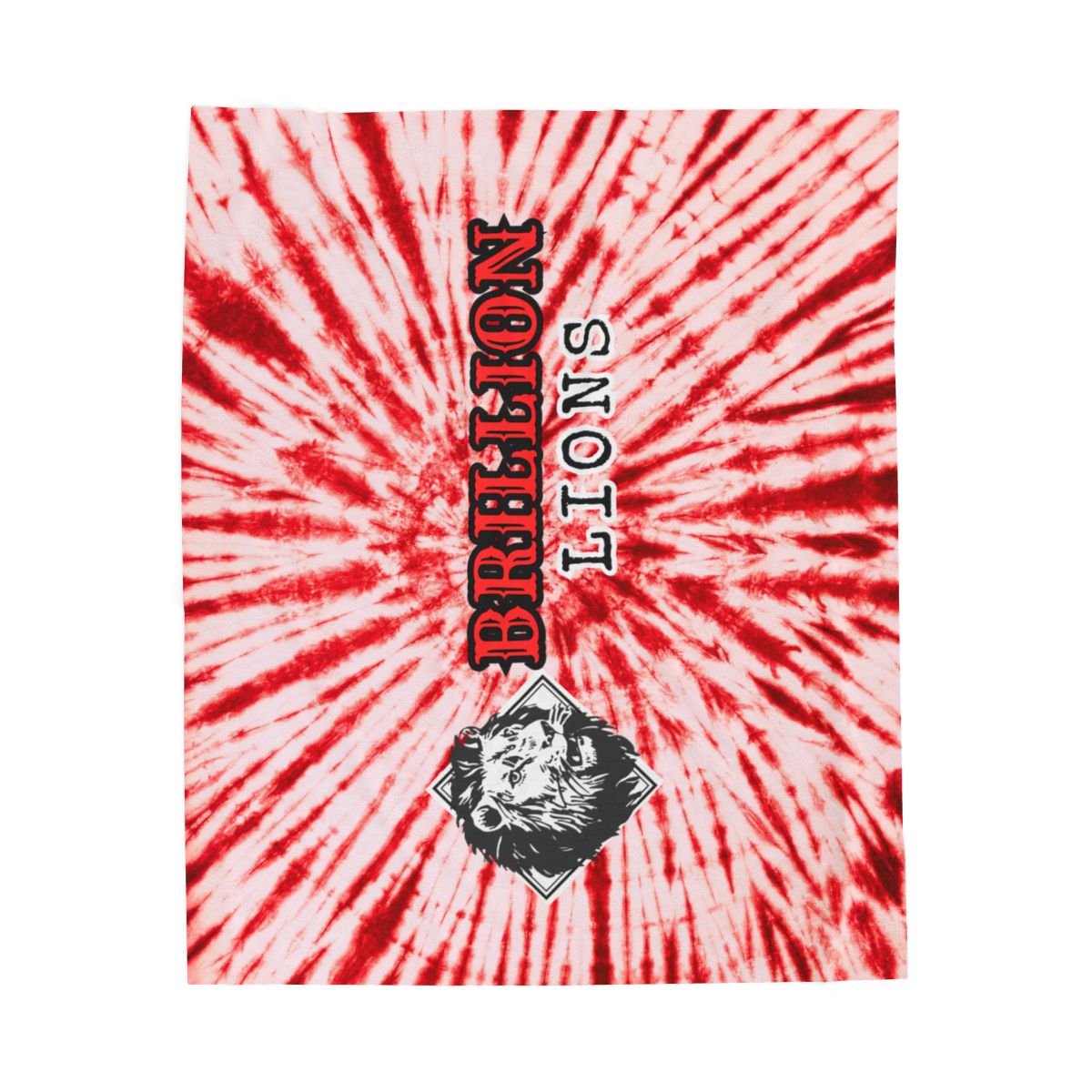 Brillion Lions Tie Dye Blanket