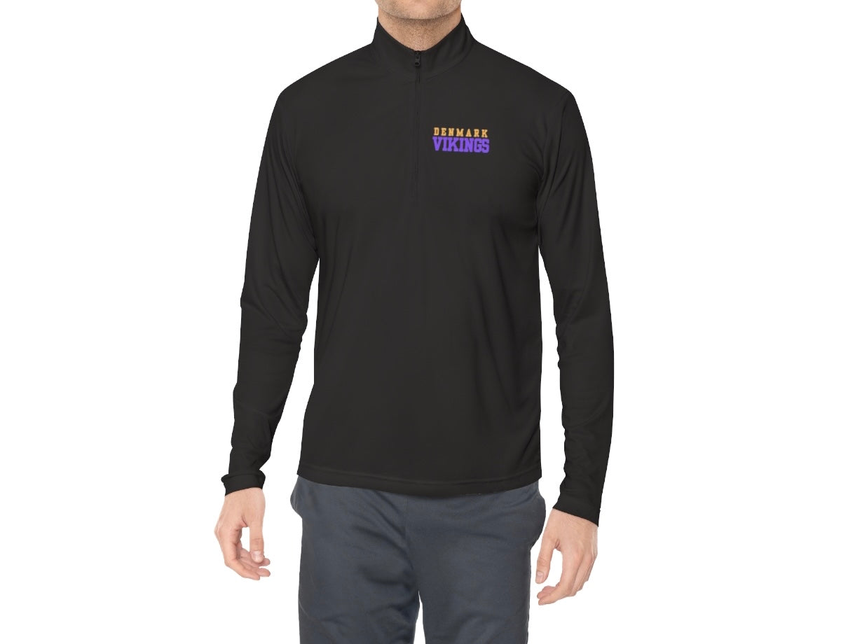 Denmark Vikings Adult Quarter Zip Sport Long Sleeve