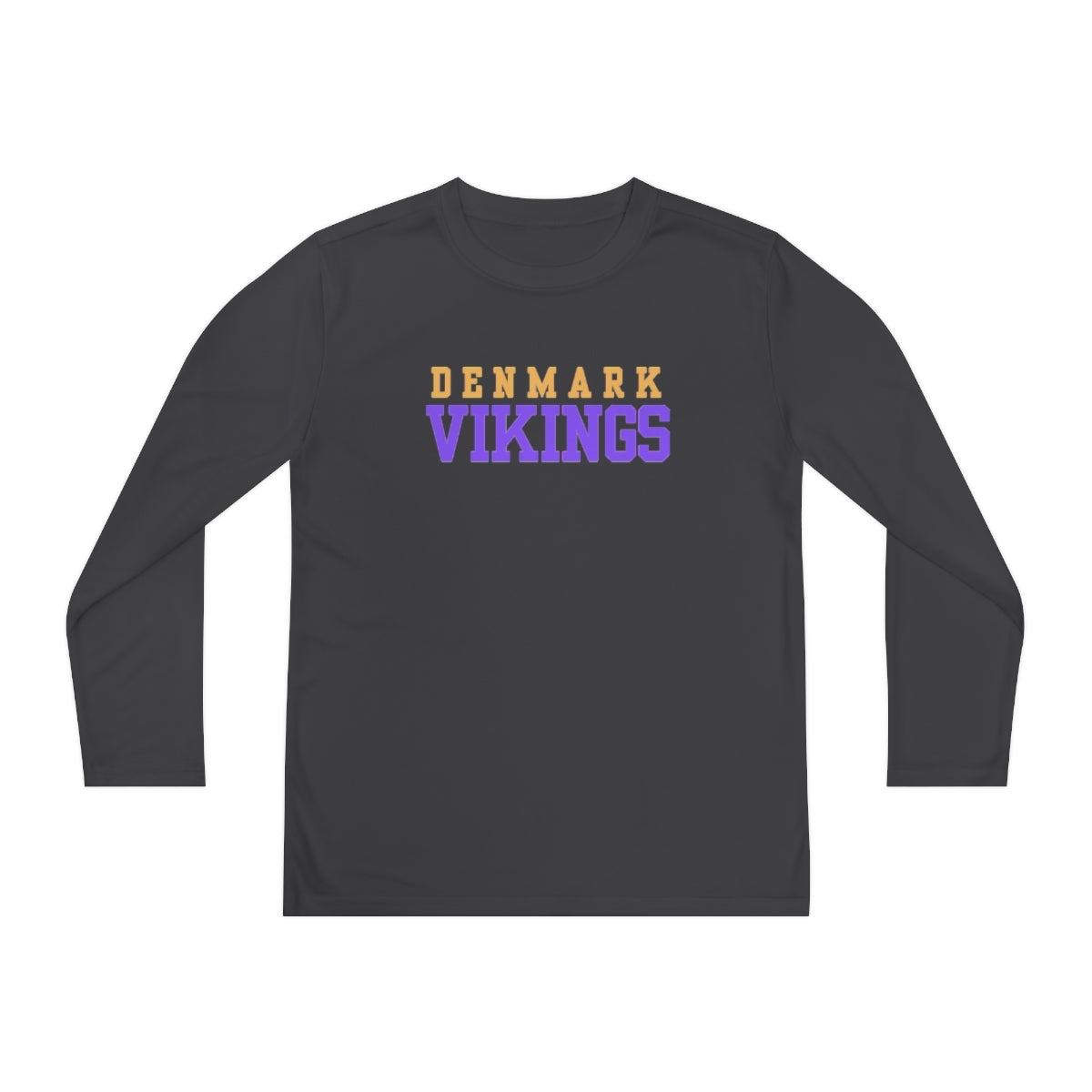 Denmark Vikings Youth Athletic Competitor Long Sleeve