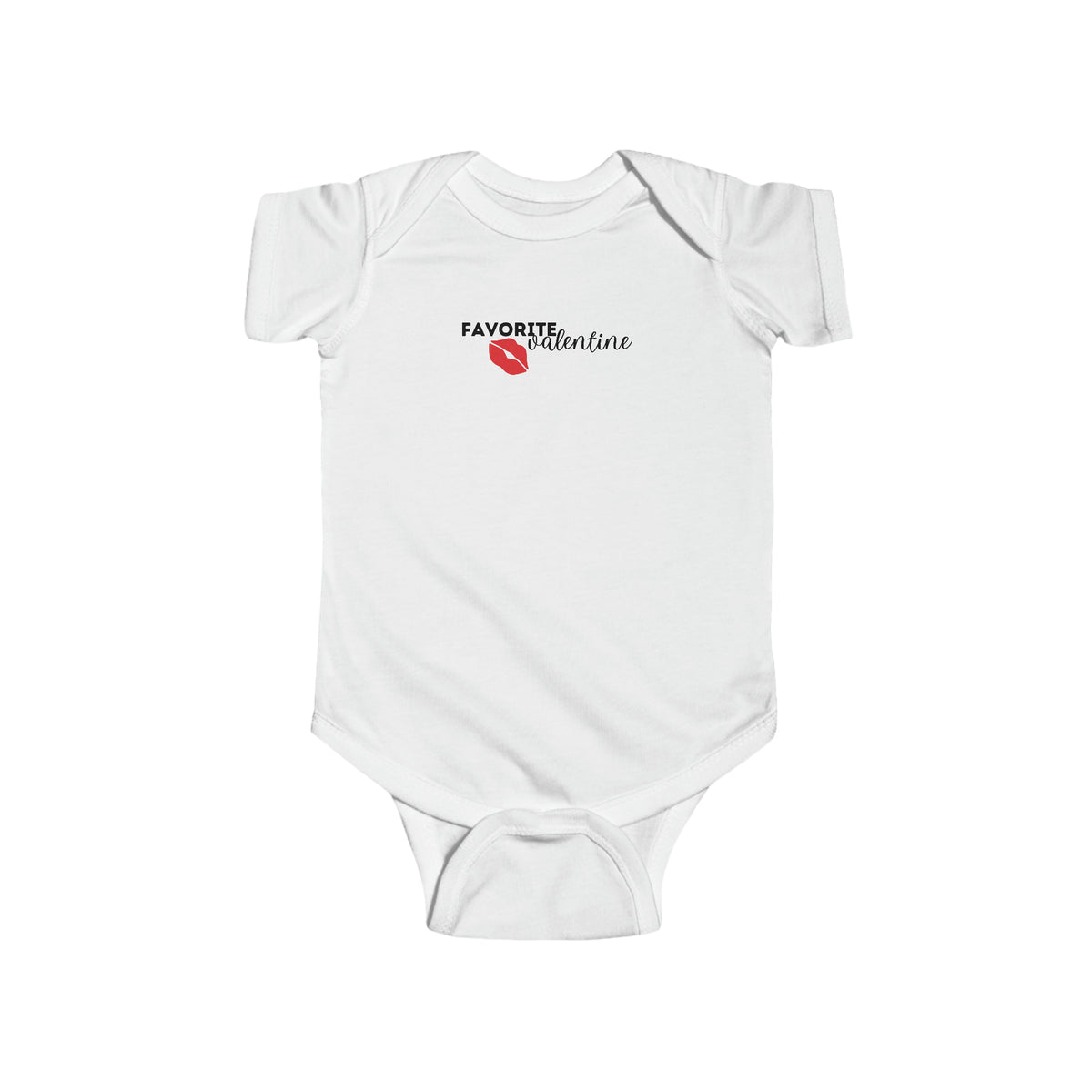 Favorite Valentine Onesie - Long Sleeve & Short Sleeve