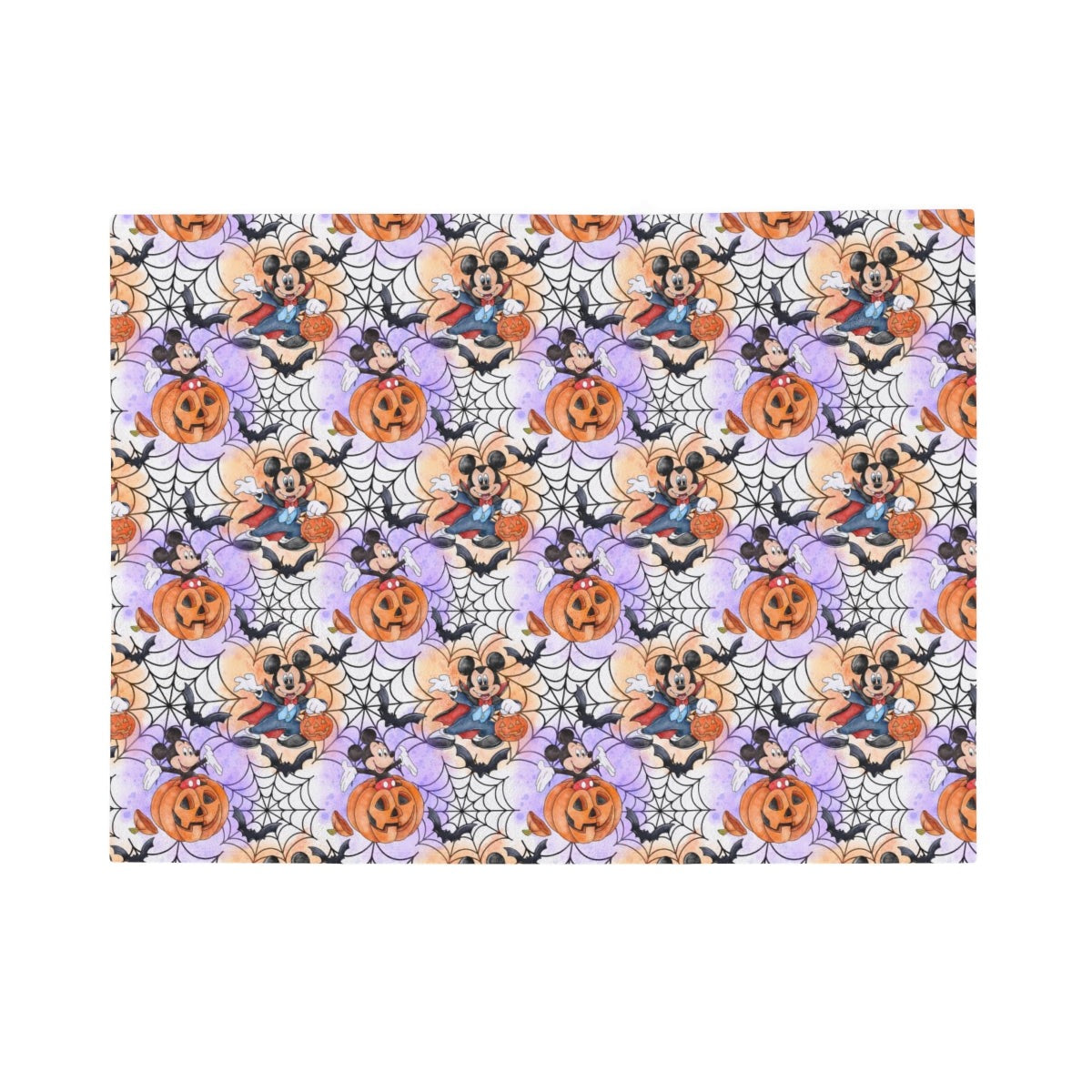 Vampire Mickey Velveteen Blanket