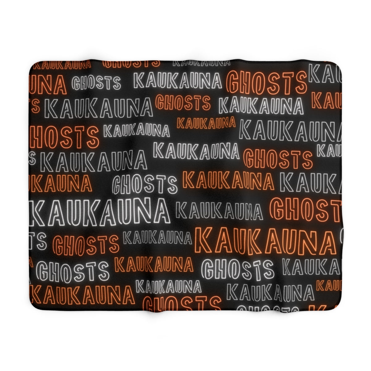 Kaukauna Neon Sherpa Blanket