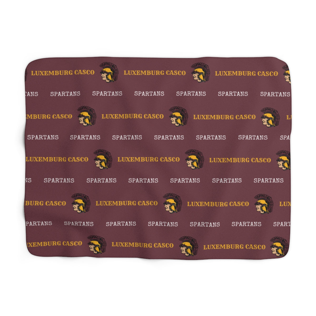 Luxemburg Casco Spartans Sherpa Blanket