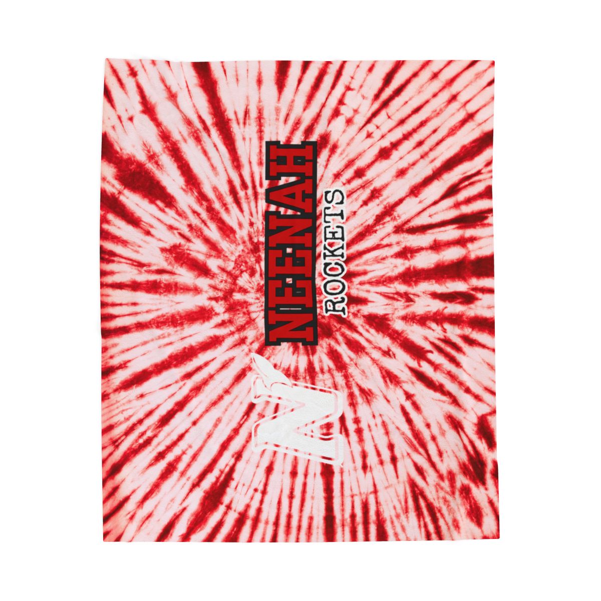 Neenah Rockets Tie Dye Blanket