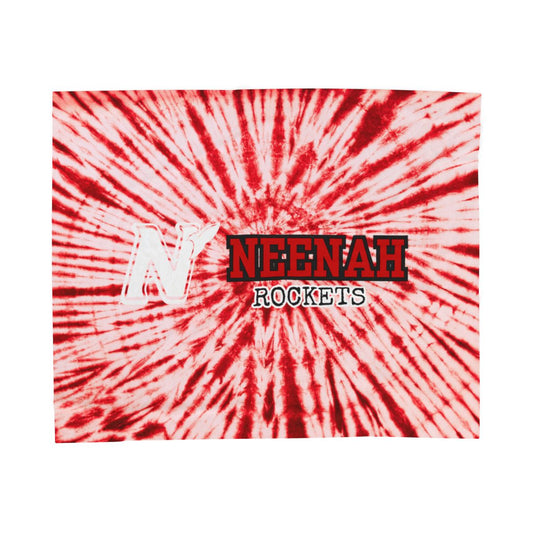 Neenah Rockets Tie Dye Blanket