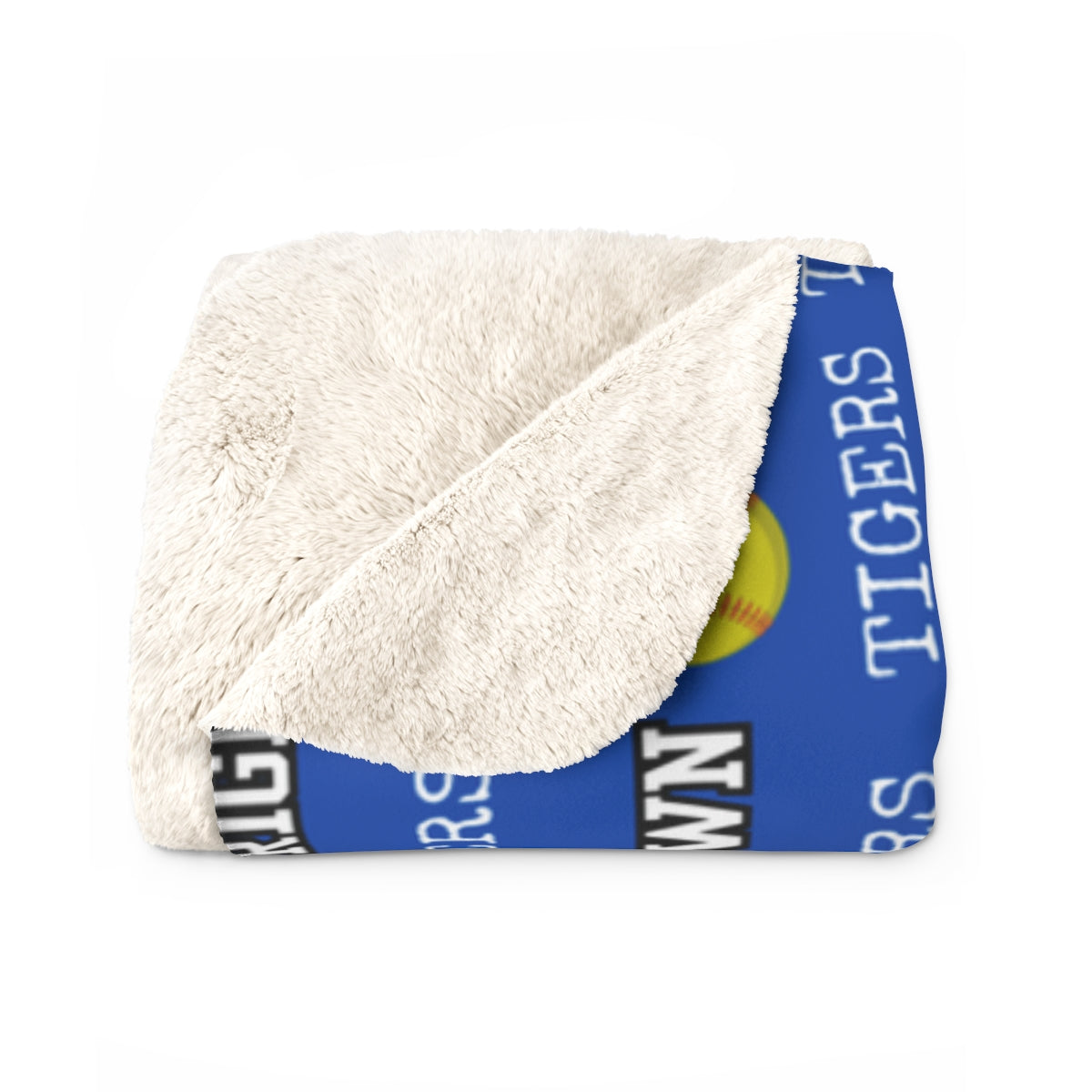 Wrightstown Softball Strike 3 Sherpa Blanket