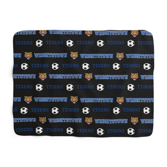 Wrightstown Soccer Sherpa Blanket