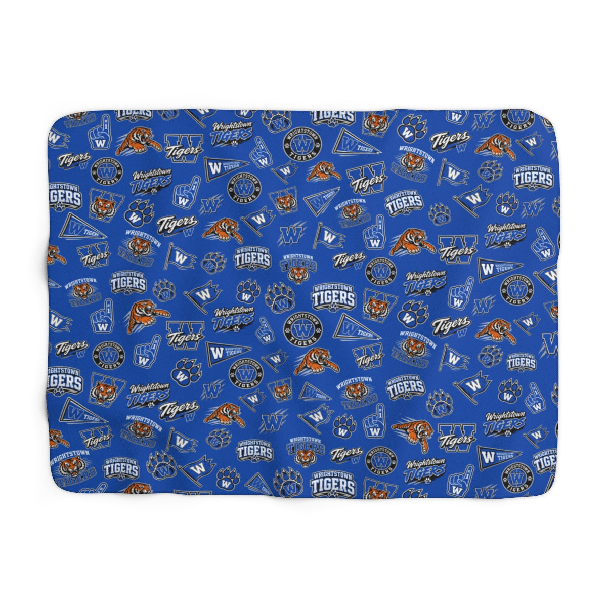 Wrightstown Fan Sherpa Blanket