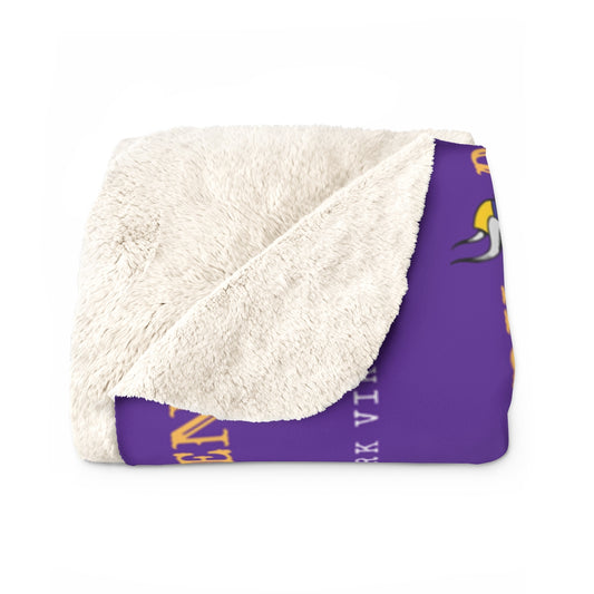 Denmark Vikings Sherpa Blanket