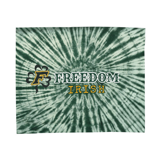 Freedom Irish Tie Dye Blanket
